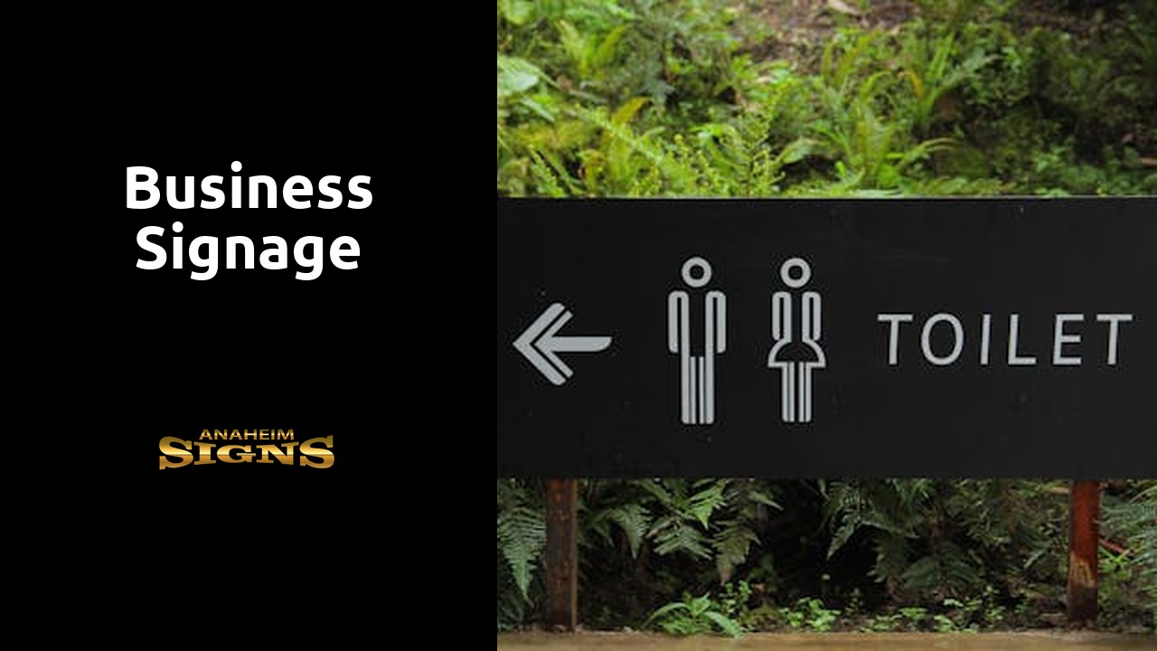 Business Signage