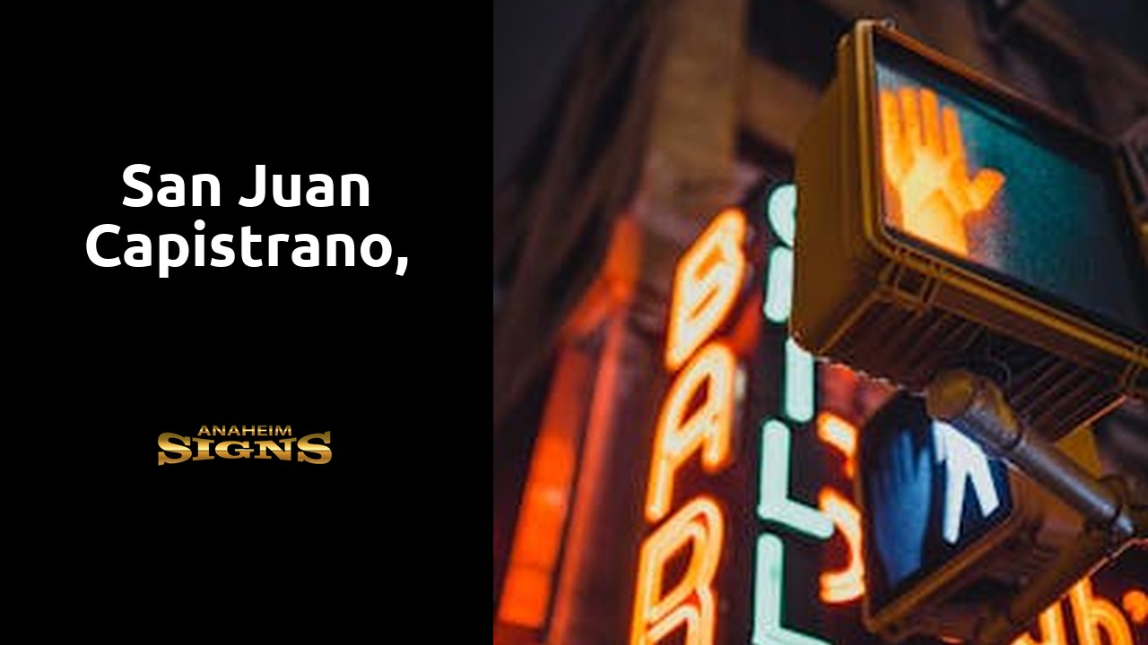 San Juan Capistrano,